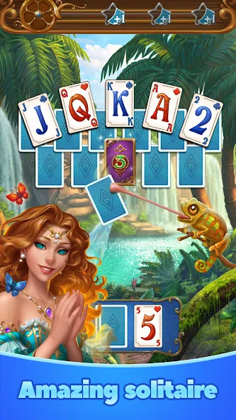 Magic Story of Solitaire Cards  [МОД Menu] Screenshot 1