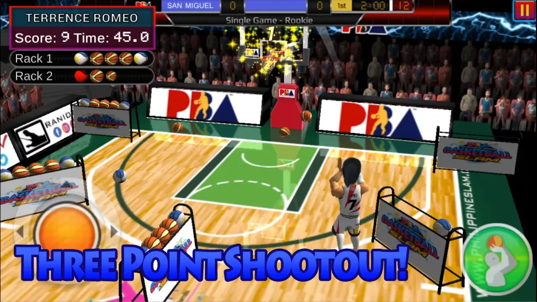 Basketball Slam! (Баскетбол Слэм)  [МОД Много денег] Screenshot 3