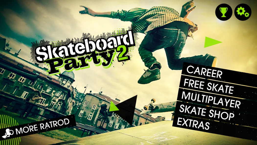 Skateboard Party 2 (Скейтборд вечеринка 2)  [МОД Mega Pack] Screenshot 2