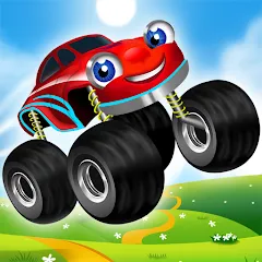 Взлом Monster Trucks Game for Kids 2 (Монстр Тракс Игра для Детей 2)  [МОД Бесконечные монеты] - стабильная версия apk на Андроид