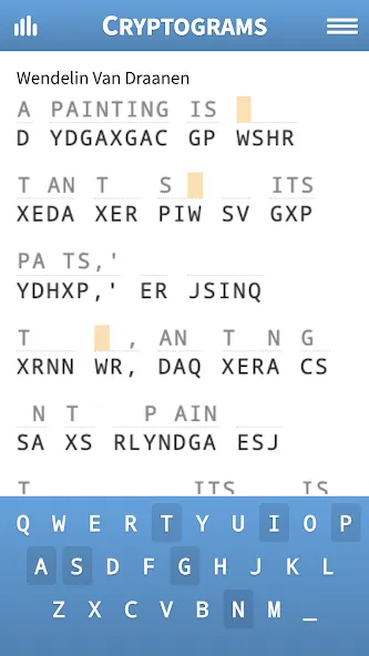 Cryptograms · Decrypt Quotes  [МОД Бесконечные монеты] Screenshot 1