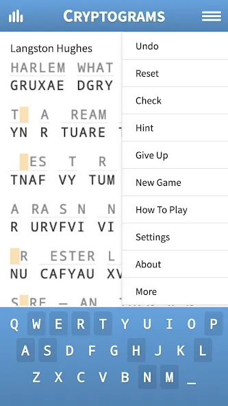 Cryptograms · Decrypt Quotes  [МОД Бесконечные монеты] Screenshot 2