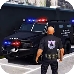 Взломанная Police Games Simulator: PGS 3d  [МОД Все открыто] - полная версия apk на Андроид