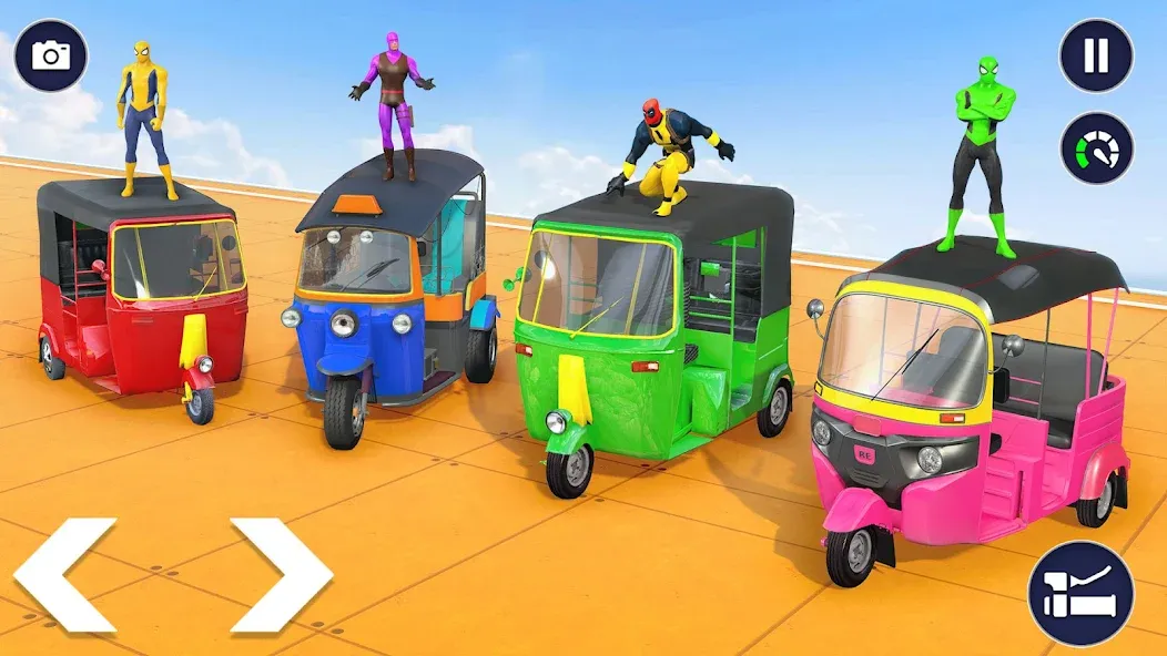 Tuk Tuk Auto Rickshaw Games 3D (Тук Тук Автомобильные рикши игры 3D)  [МОД Menu] Screenshot 1