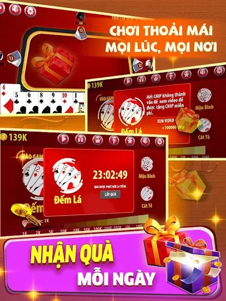 Tiến Lên Đếm Lá - Tien Len  [МОД Все открыто] Screenshot 3