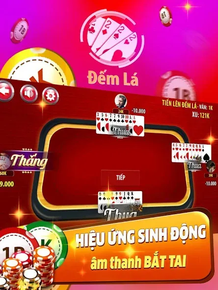 Tiến Lên Đếm Lá - Tien Len  [МОД Все открыто] Screenshot 4