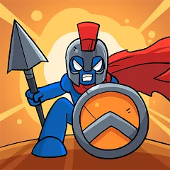 Скачать взлом Stick Battle: War of Legions (Стик битва)  [МОД Unlocked] - полная версия apk на Андроид