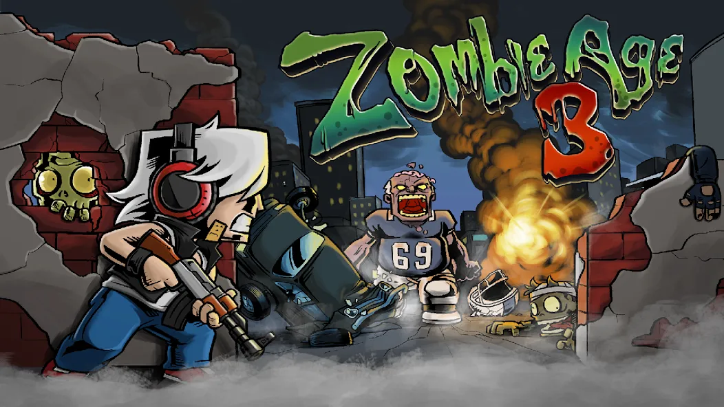 Zombie Age 3 Premium: Survival (Зомби Возраст 3 Премиум)  [МОД Много денег] Screenshot 1