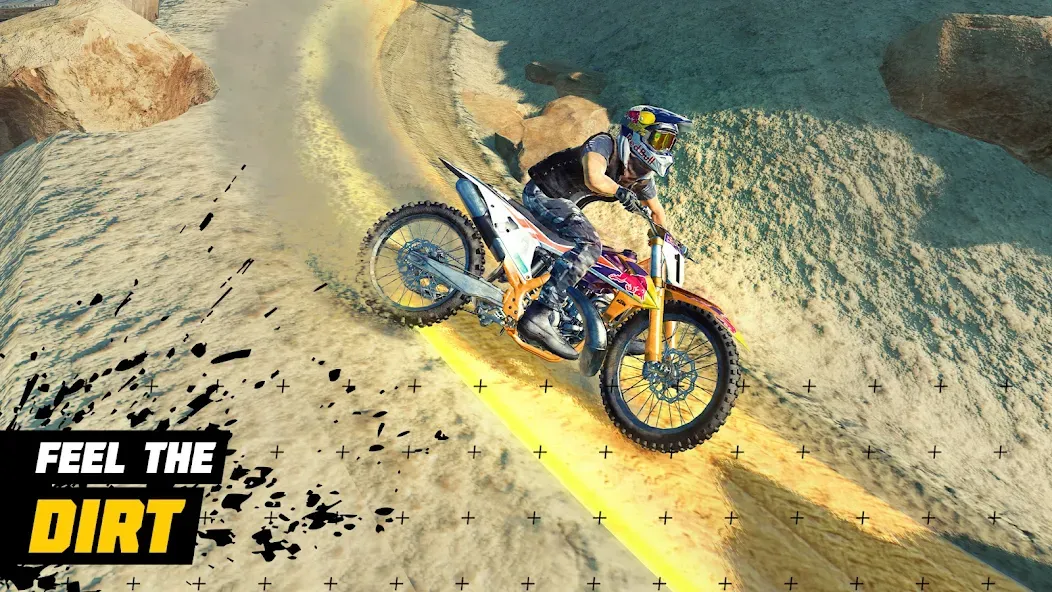 Dirt Bike Unchained: MX Racing (Дерт Байк Анчейнд)  [МОД Unlocked] Screenshot 4