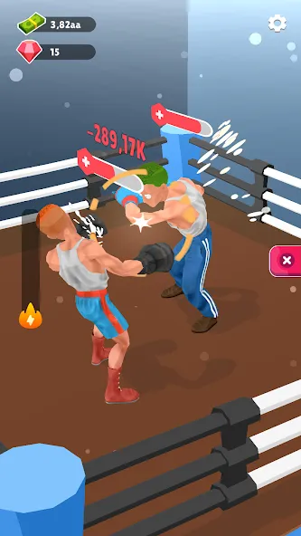 Tap Punch - 3D Boxing (Тап Панч)  [МОД Много монет] Screenshot 2