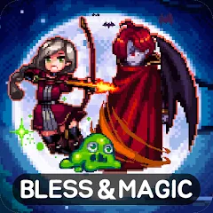 Взлом Bless & Magic: Idle RPG game  [МОД Unlimited Money] - полная версия apk на Андроид