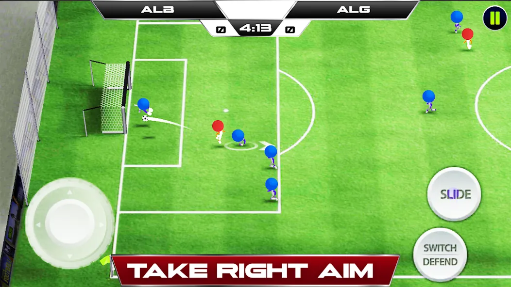 Stickman Soccer Football Game  [МОД Меню] Screenshot 3