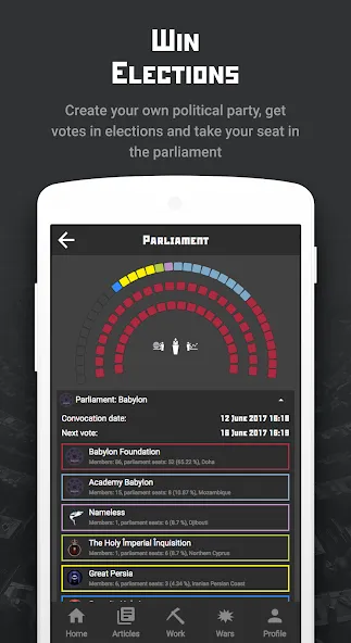 Rival Regions: world strategy (Ривал Регионс)  [МОД Много денег] Screenshot 3