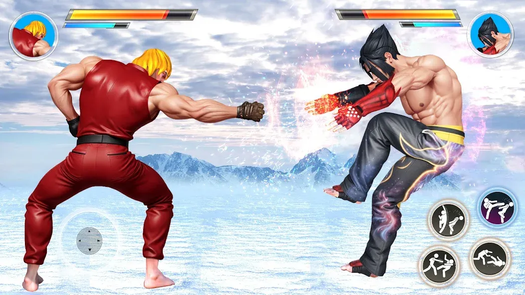 Kung Fu Karate Fighting Games  [МОД Unlocked] Screenshot 4