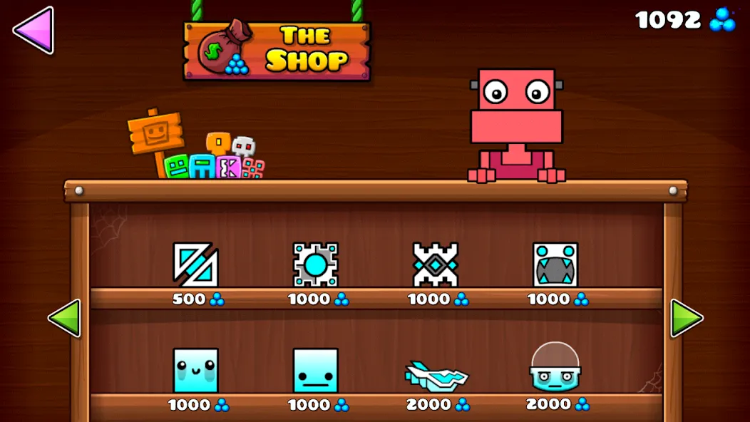 Geometry Dash World (Геометри Дэш Ворлд)  [МОД Все открыто] Screenshot 3