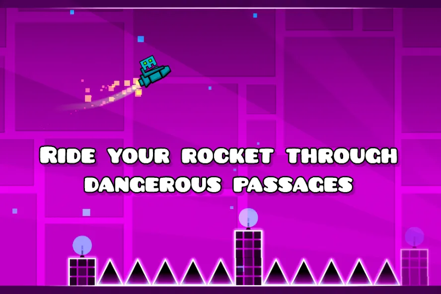 Geometry Dash Lite (Геометрия Дэш Лайт)  [МОД Mega Pack] Screenshot 2