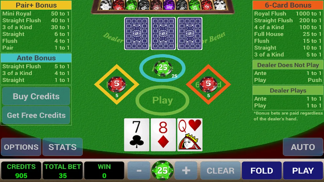 Ace 3-Card Poker (эйс 3)  [МОД Mega Pack] Screenshot 2