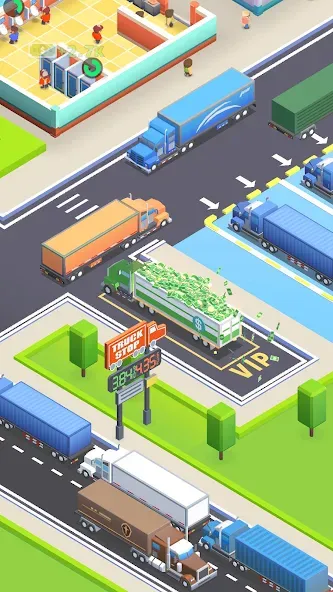 Travel Center Tycoon  [МОД Menu] Screenshot 1