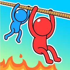 Взломанная Rope Puzzle (Роуп Паззл)  [МОД Много монет] - стабильная версия apk на Андроид