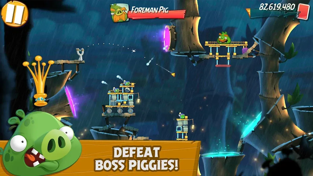 Angry Birds 2 (Энгри Бердс 2)  [МОД Меню] Screenshot 4