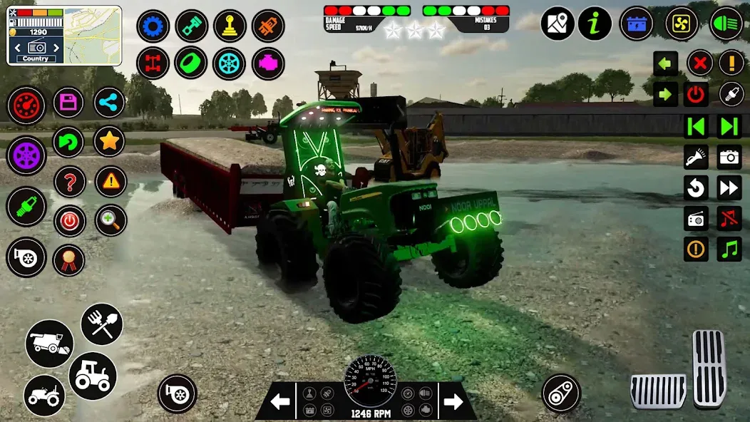 Indian Tractor Farming Games  [МОД Меню] Screenshot 3