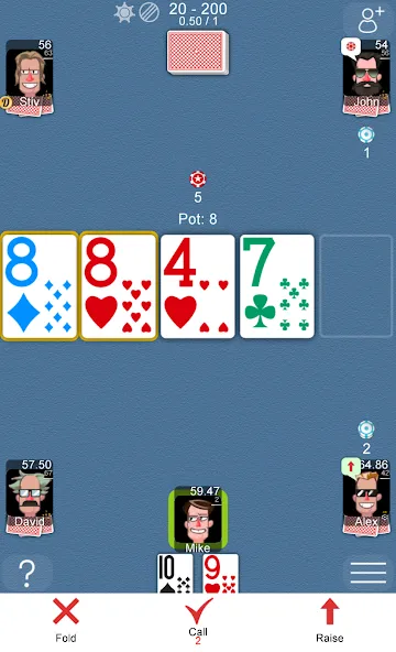 Poker Online  [МОД Много монет] Screenshot 1