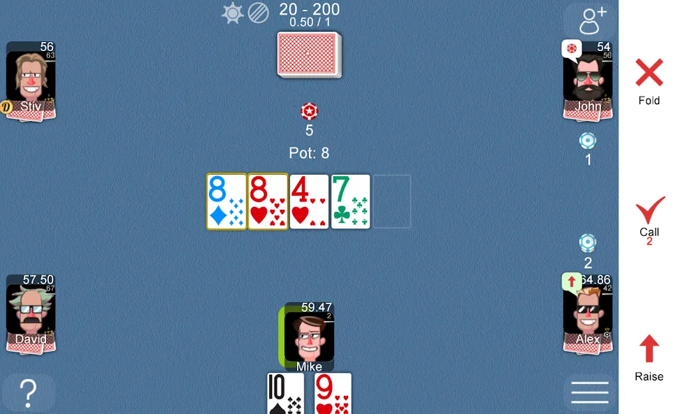 Poker Online  [МОД Много монет] Screenshot 3