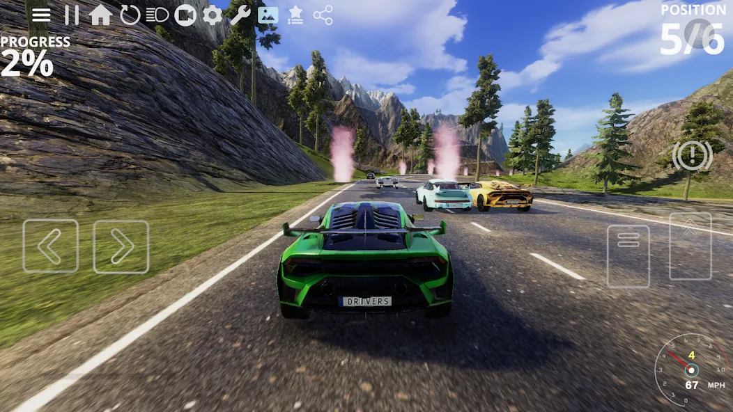 Drive.RS : Open World Racing  [МОД Все открыто] Screenshot 4