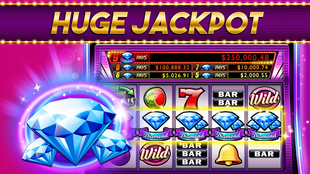 Casino Frenzy - Slot Machines (Казино Френзи)  [МОД Unlocked] Screenshot 2