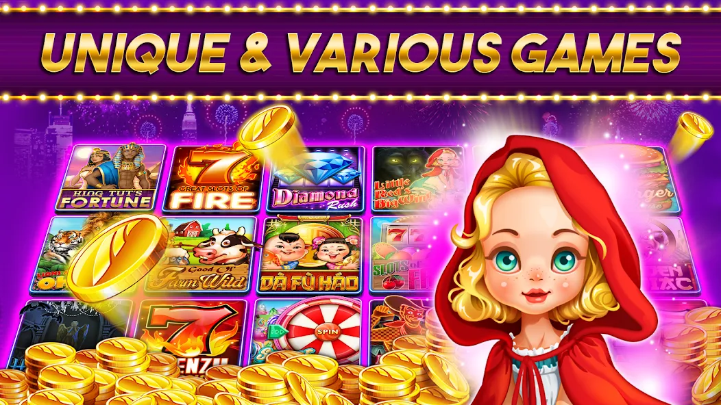 Casino Frenzy - Slot Machines (Казино Френзи)  [МОД Unlocked] Screenshot 3