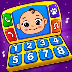 Скачать взломанную Baby Games: Piano & Baby Phone (Бейби Геймс)  [МОД Все открыто] - стабильная версия apk на Андроид