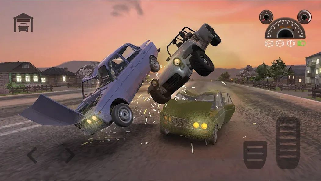 Car Crash Racing - Russia (Кар Краш Рейсинг)  [МОД Меню] Screenshot 1