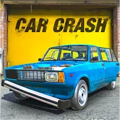 Скачать взломанную Car Crash Racing - Russia (Кар Краш Рейсинг)  [МОД Меню] - полная версия apk на Андроид