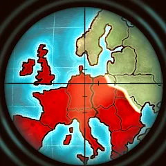 Скачать взлом Risk of War - Wartime Glory  [МОД Все открыто] - последняя версия apk на Андроид