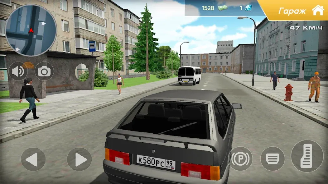 Lada 2114 Car Simulator  [МОД Меню] Screenshot 2