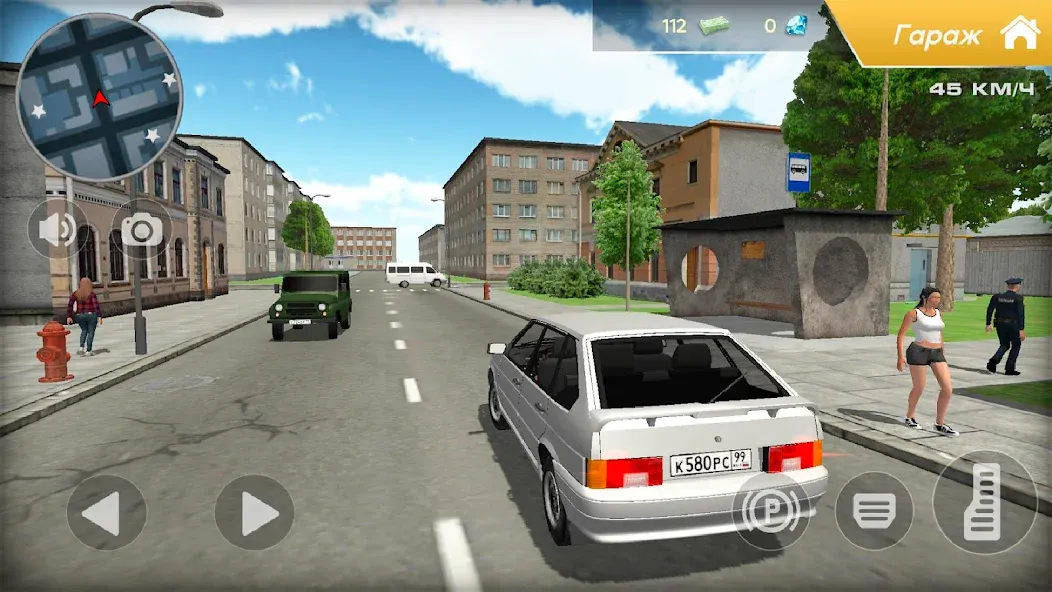 Lada 2114 Car Simulator  [МОД Меню] Screenshot 4