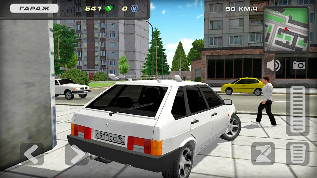 Lada 2109 Russian Car Driver  [МОД Все открыто] Screenshot 3