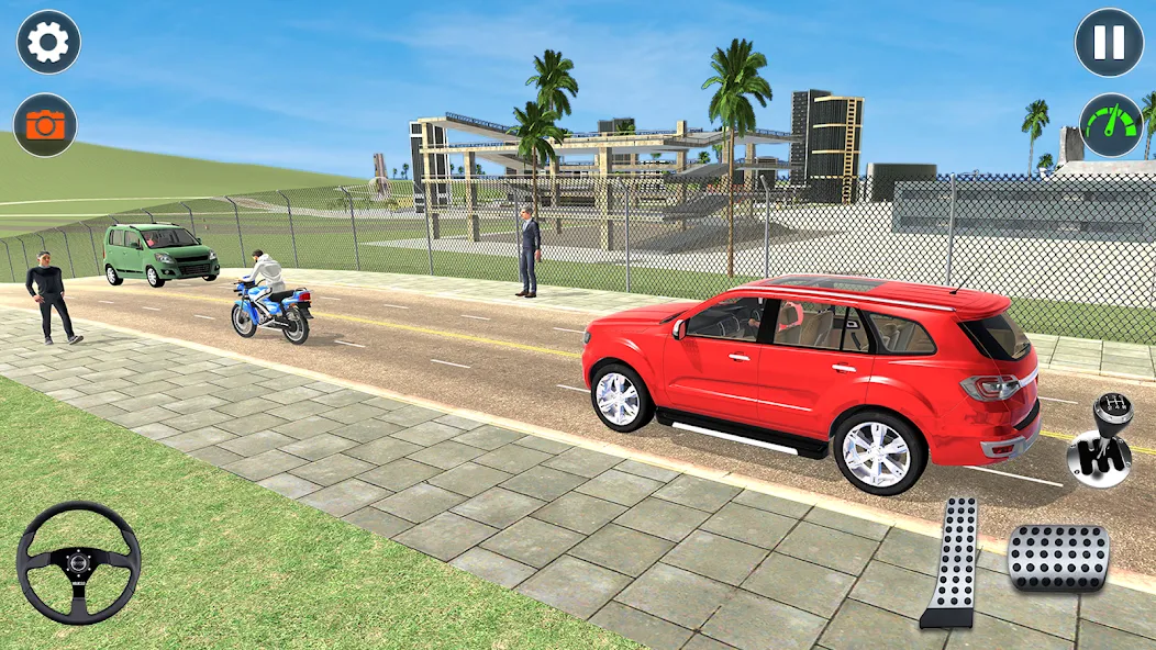 Indian Car Simulator: Car Game (Индийский автомобильный симулятор)  [МОД Много монет] Screenshot 2