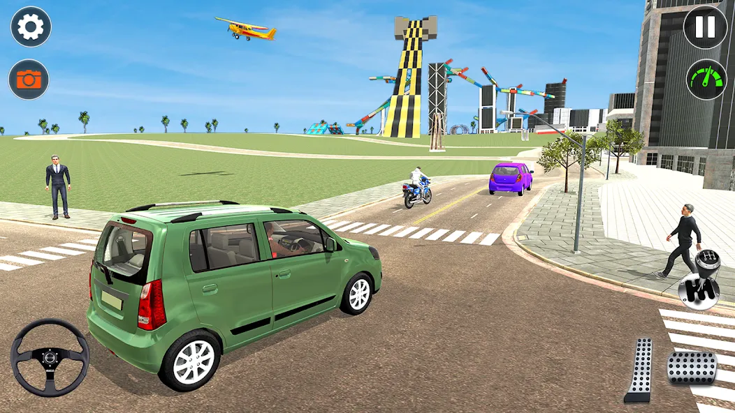 Indian Car Simulator: Car Game (Индийский автомобильный симулятор)  [МОД Много монет] Screenshot 3