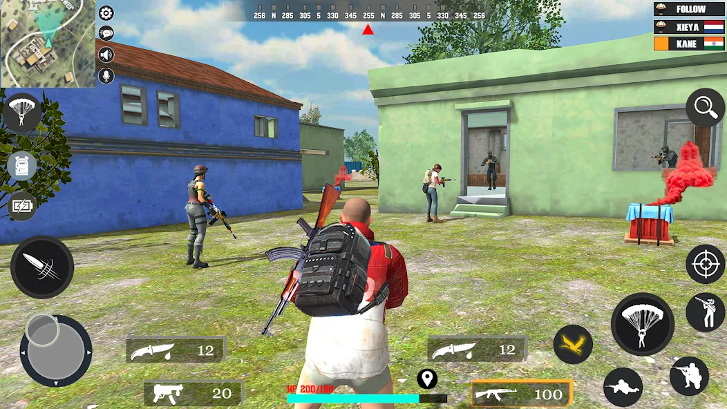 Fps Fire Shooting Game Offline (Фпс Баттлграунд Мобайл Индия)  [МОД Unlimited Money] Screenshot 1