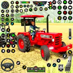 Скачать взлом Indian Tractor Simulator Games  [МОД Бесконечные монеты] - полная версия apk на Андроид