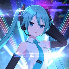 Скачать взломанную HATSUNE MIKU: COLORFUL STAGE! (Хацуне Мику)  [МОД Бесконечные монеты] - последняя версия apk на Андроид