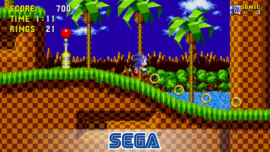 Sonic the Hedgehog™ Classic (Соник Зе Хеджхог Классик)  [МОД Много монет] Screenshot 1