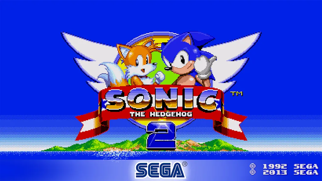 Sonic The Hedgehog 2 Classic (Соник Зе Хеджхог 2 Классик)  [МОД Бесконечные монеты] Screenshot 1