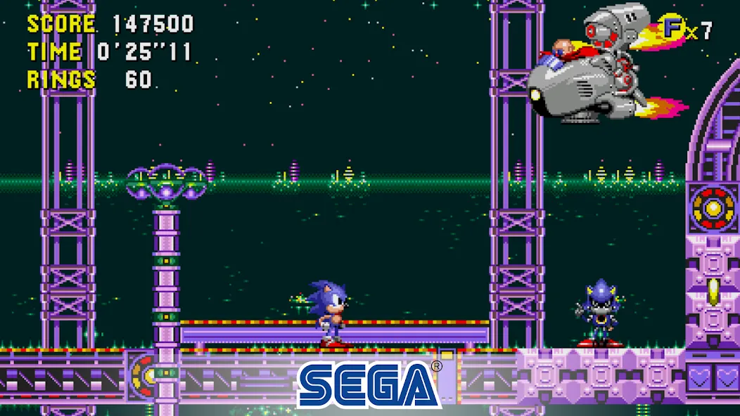 Sonic CD Classic (Соник СД Классик)  [МОД Много денег] Screenshot 3