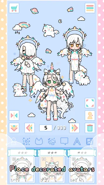 Pastel Friends : Dress Up Game  [МОД Много денег] Screenshot 4