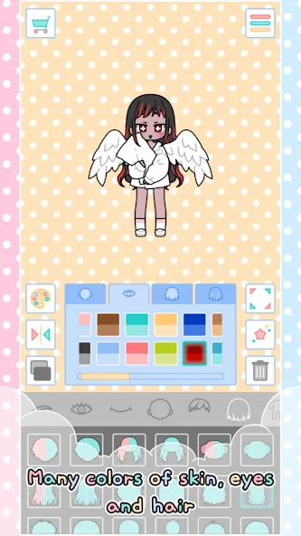 Pastel Friends : Dress Up Game  [МОД Много денег] Screenshot 5