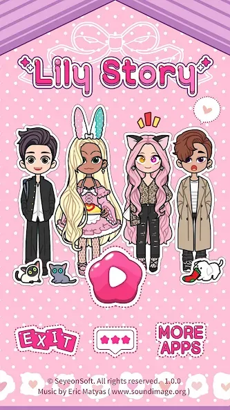 Lily Story : Dress Up Game  [МОД Много монет] Screenshot 1