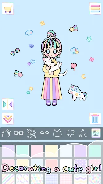 Pastel Girl : Dress Up Game  [МОД Unlimited Money] Screenshot 2