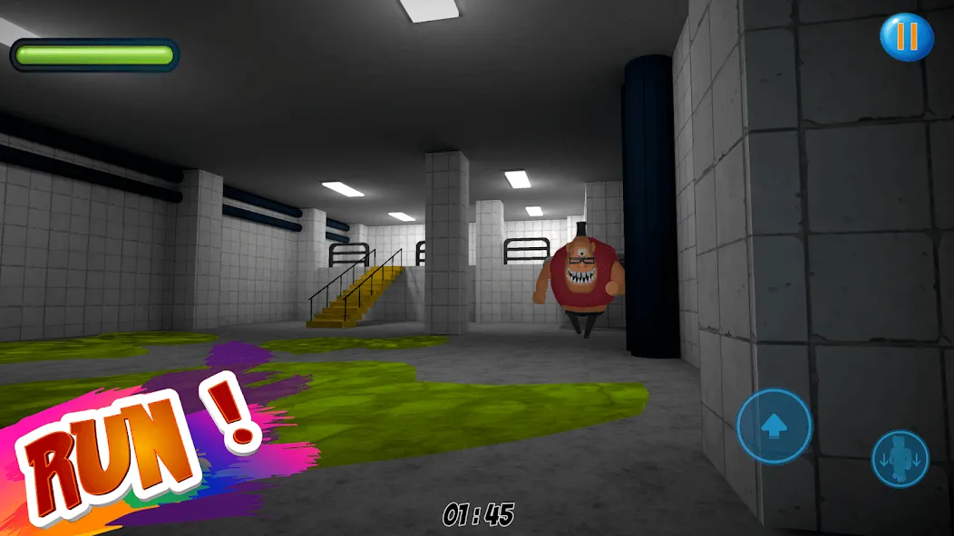 Mr Obby's Detention  [МОД Бесконечные монеты] Screenshot 2